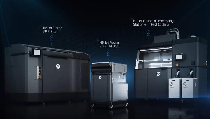 MJF equipment HP 3D  printers